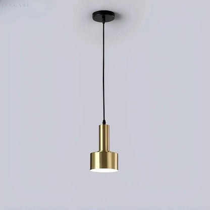 GoldGlow Lights - Nordic Gold Luxus Pendelleuchte LED