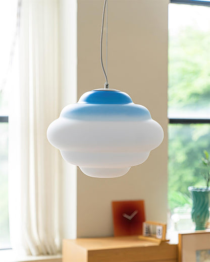 Moderne Cloud-Pendelleuchte für Wohnzimmer, Schlafzimmer & Kinderzimmer – Hängelampe im Wolken-Design