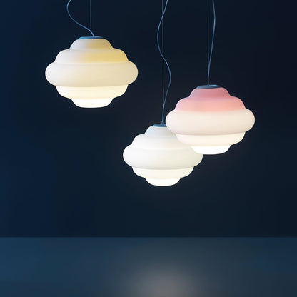 Moderne Cloud-Pendelleuchte für Wohnzimmer, Schlafzimmer & Kinderzimmer – Hängelampe im Wolken-Design