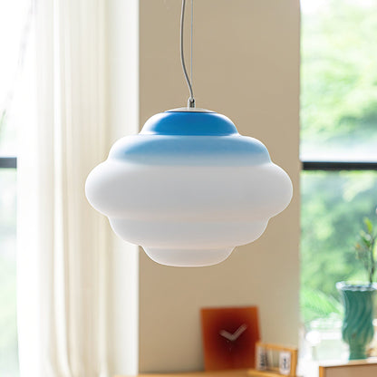Moderne Cloud-Pendelleuchte für Wohnzimmer, Schlafzimmer & Kinderzimmer – Hängelampe im Wolken-Design