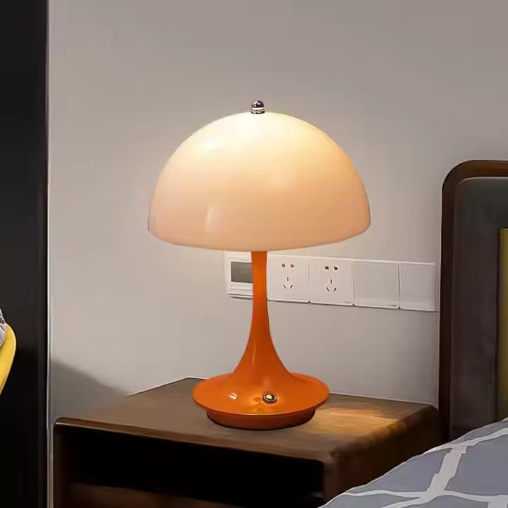 Kabellose Tischlampe – Moderne LED Tischleuchte, Wiederaufladbar und Dimmbar für Wohnzimmer und Büro