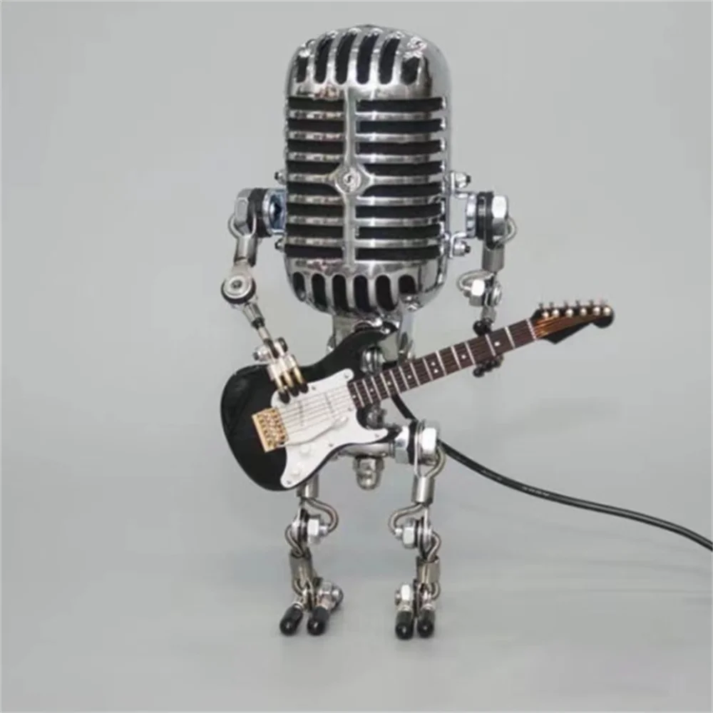 Lampe Roboter mit Gitarre
