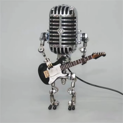 Lampe Roboter mit Gitarre