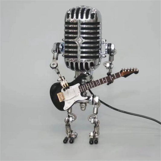 Lampe Roboter mit Gitarre