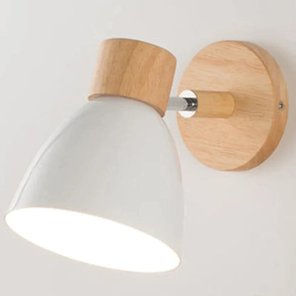 Alison - Hölzerne Wandlampe