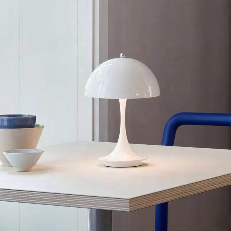 Kabellose Tischlampe – Moderne LED Tischleuchte, Wiederaufladbar und Dimmbar für Wohnzimmer und Büro