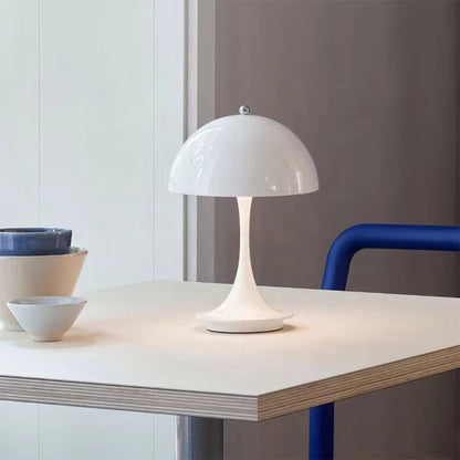 Kabellose Tischlampe – Moderne LED Tischleuchte, Wiederaufladbar und Dimmbar für Wohnzimmer und Büro