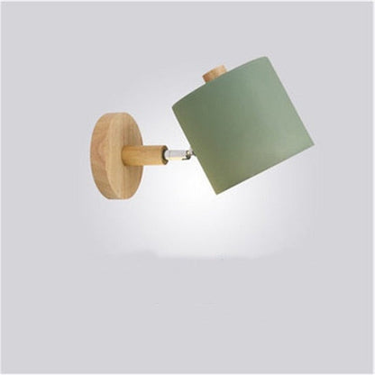 Moderne LED-Holz Schlafzimmer Wand Licht Lampe