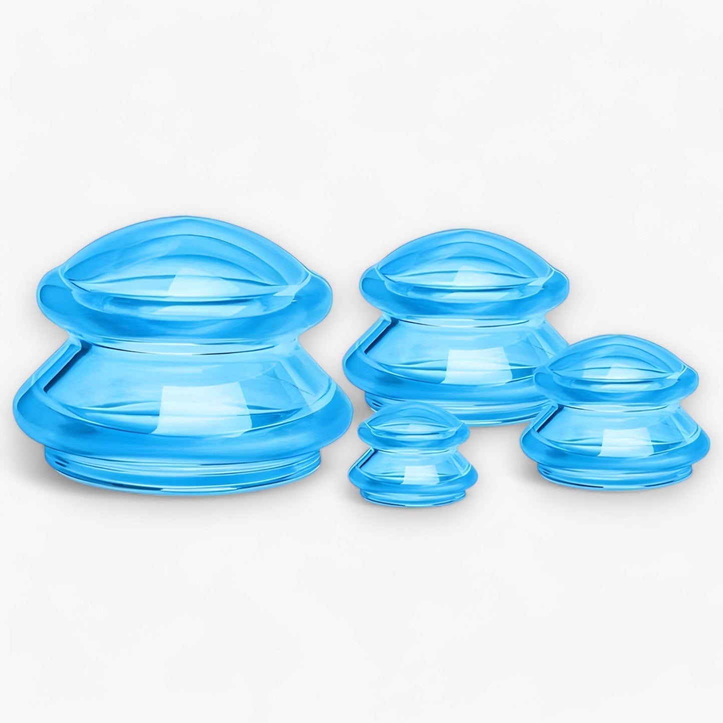 Premium Silikon‑Schröpf‑Set für Gesicht & Körper – Wiederverwendbare Massage‑Cups