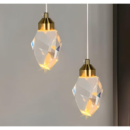 CrystalLux Light - Luxuriöse Kristall-LED-Pendelleuchte
