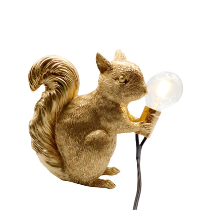Nordische Designer Niedliches Eichhörnchen Tischlampe