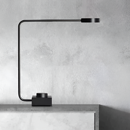 Moderne LED Schreibtischlampe – Minimalistische Tischleuchte mit Touch-Dimmer aus Metall für Büro & Home Office