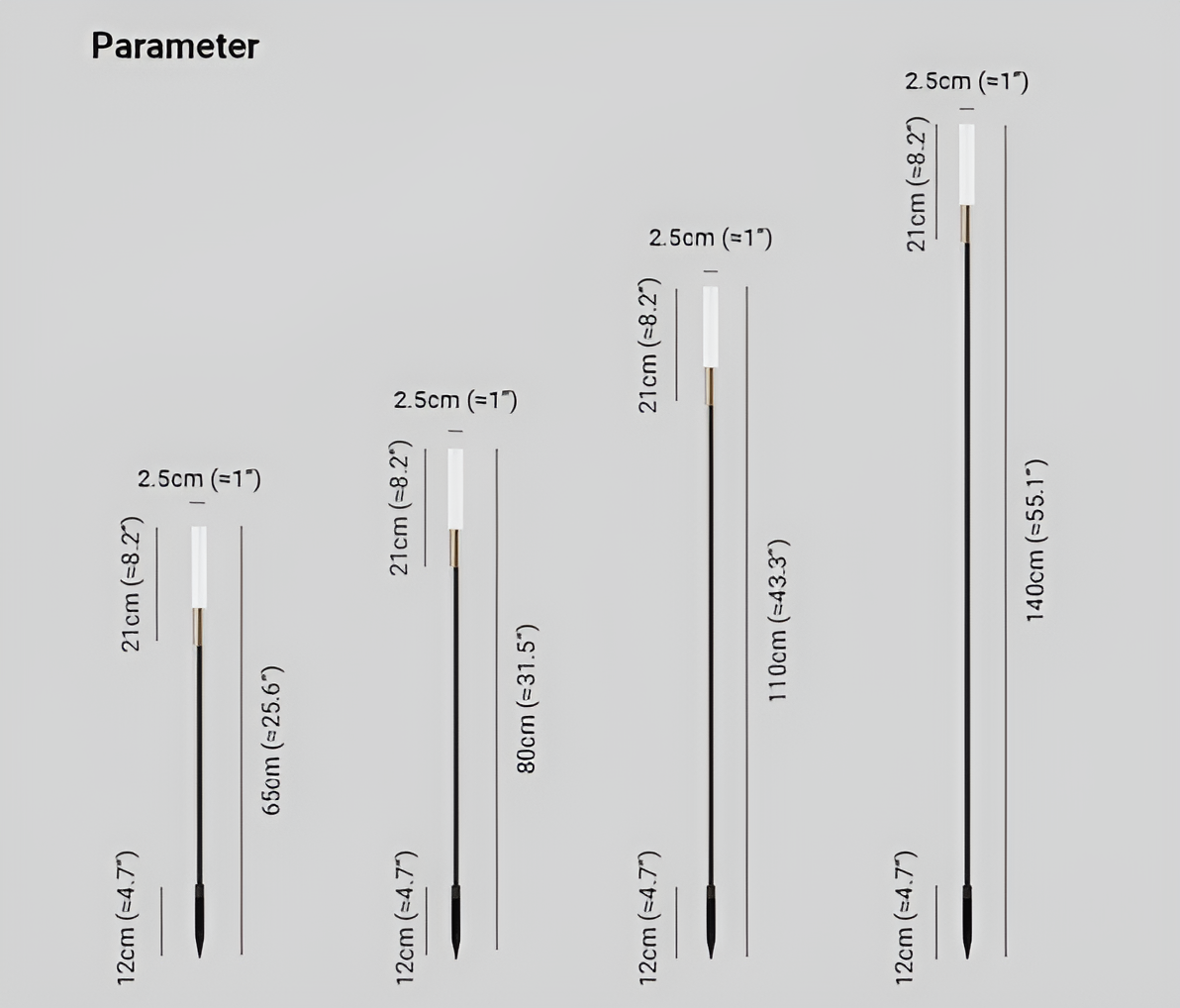Florianne - Moderne solarbetriebene Außenlampen