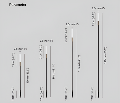 Florianne - Moderne solarbetriebene Außenlampen