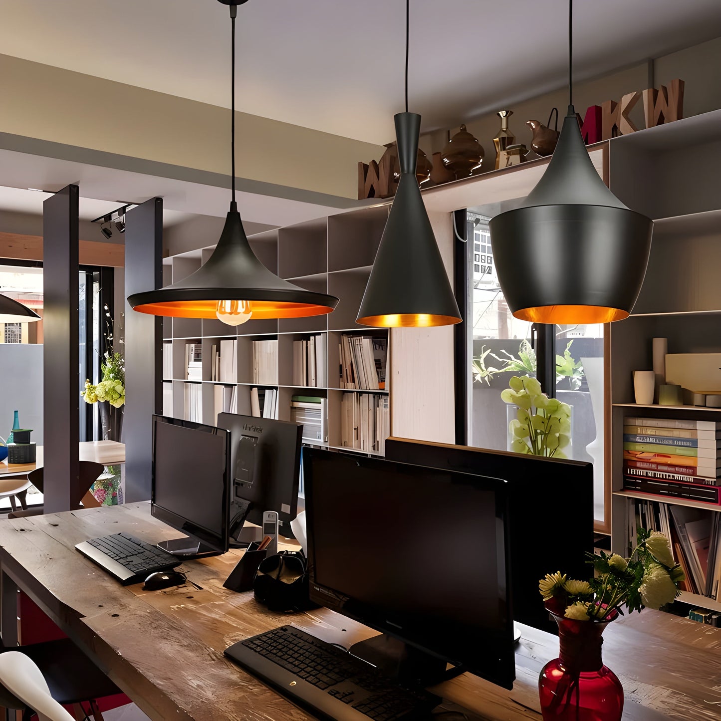 WhiteGlow Light - Moderne weiße LED-Pendelleuchte