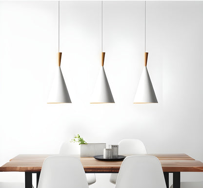 WhiteGlow Light - Moderne weiße LED-Pendelleuchte