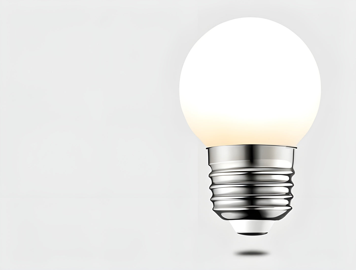 WhiteGlow Light - Moderne weiße LED-Pendelleuchte