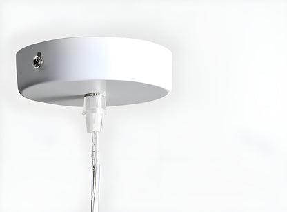 WhiteGlow Light - Moderne weiße LED-Pendelleuchte