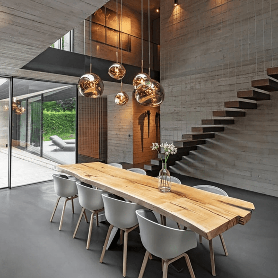 Designer Glaspendelleuchte – Mehrflammige Hängeleuchte im Cluster-Look für Wohnzimmer & Esszimmer