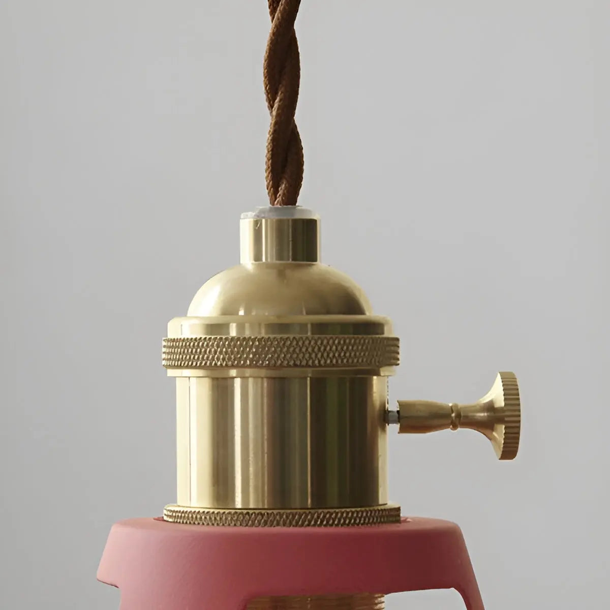 IronGlow Lampe - Vintage Metall Decken Hängeleuchte