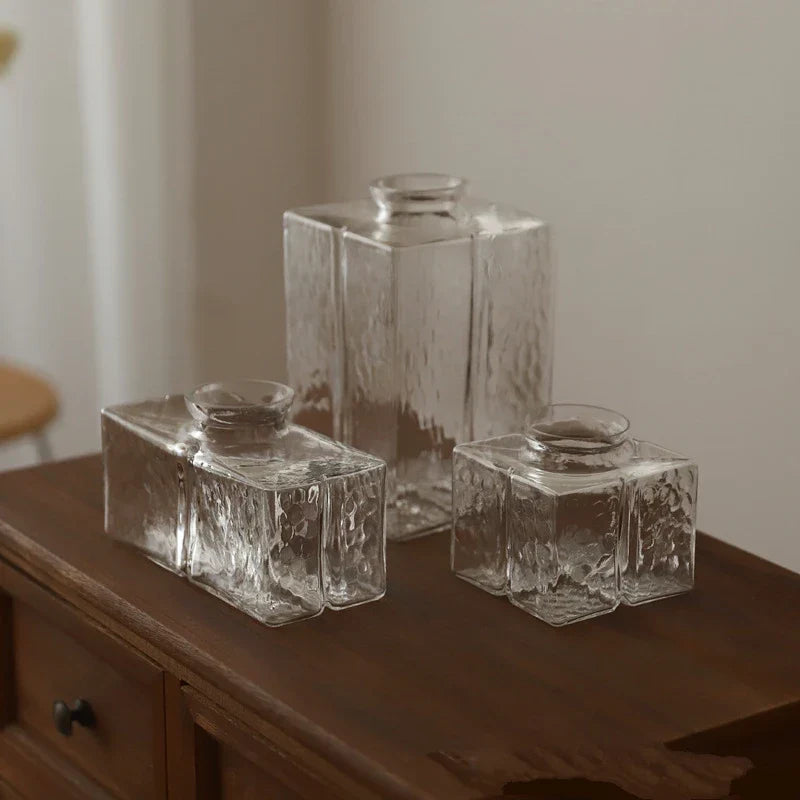 Vintage Glas Pendelleuchte - Rustikale Hängelampe für Wohnzimmer & Esszimmer