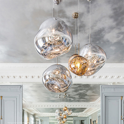 Luxuriöse Lava-Pendelleuchte