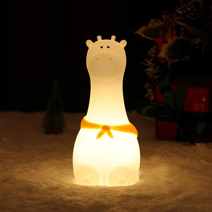 LED Nachtlicht für Kinder – Dimmbare Nachtlampe mit -Design, USB Aufladbar, Berührungssteuerung