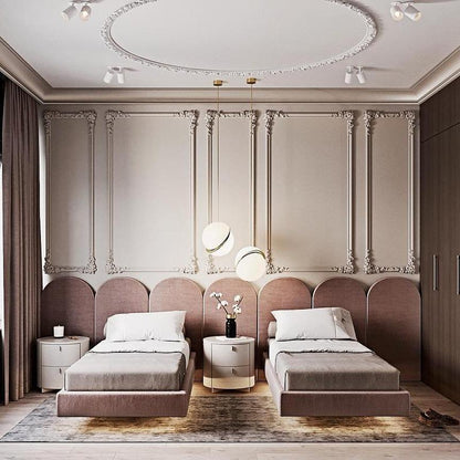 Moderne Pendelleuchte Kugel Design – Luxuriöse Hängelampe mit Messing Akzent für Wohnzimmer & Treppenhaus