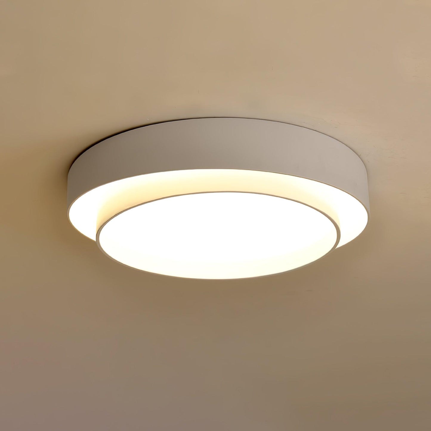 Moderne LED Deckenleuchte – Elegante Flachlampe in Schwarz für Wohnzimmer, Schlafzimmer & Flur