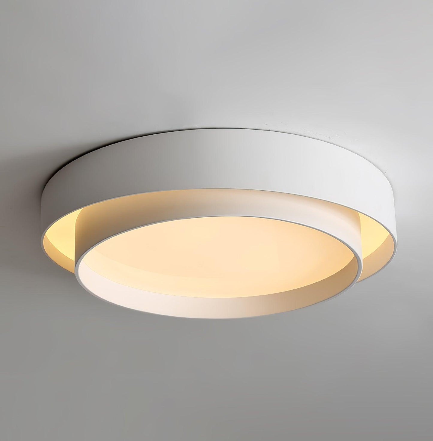 Moderne LED Deckenleuchte – Elegante Flachlampe in Schwarz für Wohnzimmer, Schlafzimmer & Flur