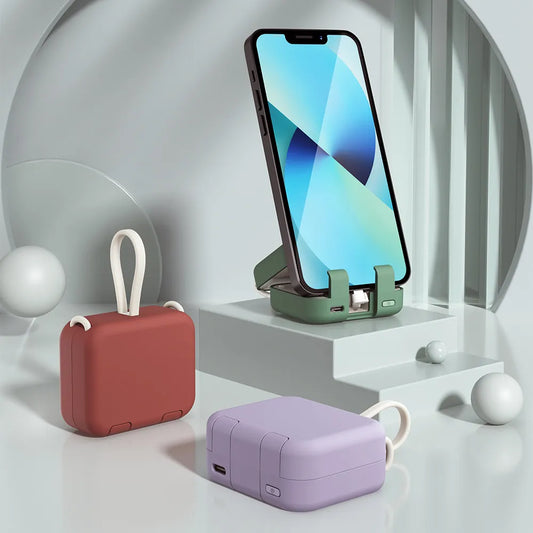 Ultra‑kompakte 5 000 mAh Powerbank – Schnelllade‑Pocket‑Charger Type‑C