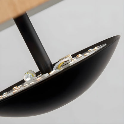 WoodChic Light - Nordische Japanische LED-Pendelleuchte