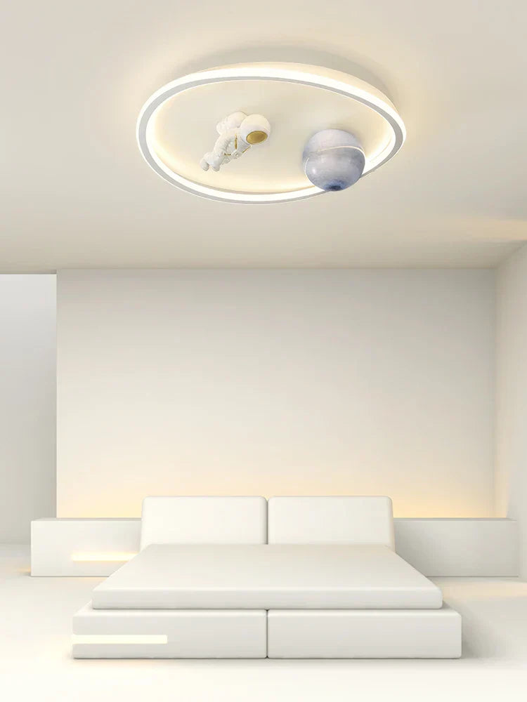 Nordische LED Deckenleuchte mit Astronauten Design – Kinderzimmer Lampe für Jungen und Mädchen