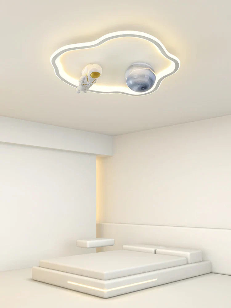 Nordische LED Deckenleuchte mit Astronauten Design – Kinderzimmer Lampe für Jungen und Mädchen