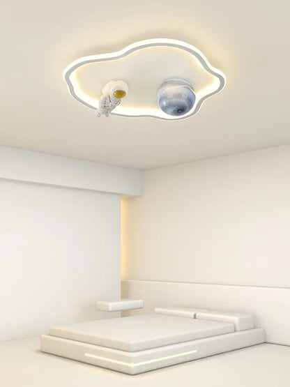 Nordische LED Deckenleuchte mit Astronauten Design – Kinderzimmer Lampe für Jungen und Mädchen