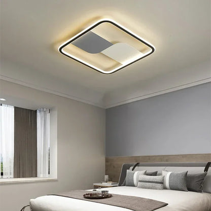 Moderne LED-Deckenleuchte mit rundem Design – Dimmbar für Schlafzimmer und Wohnzimmer