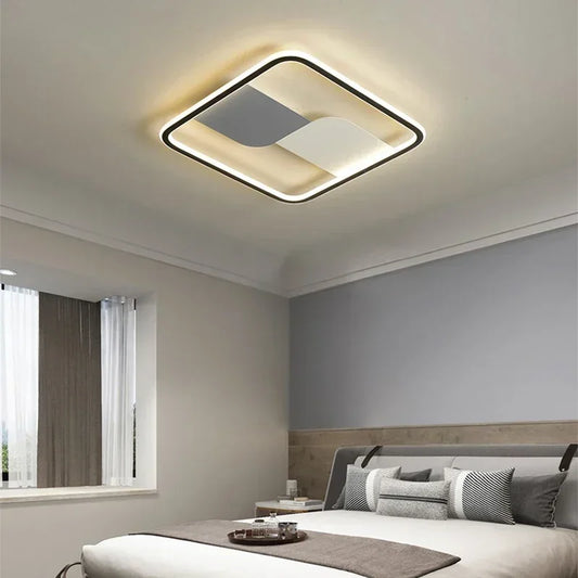 Moderne LED-Deckenleuchte mit rundem Design – Dimmbar für Schlafzimmer und Wohnzimmer