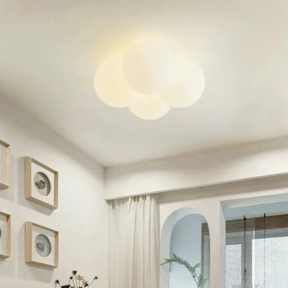 Moderne Deckenleuchte für ruhige Atmosphäre - LED-Deckenlampe im minimalistischen Design, ideal für Schlafzimmer und Wohnzimmer, energiesparend und elegant