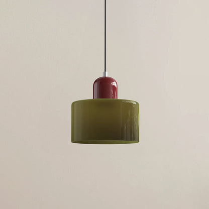 Moderne Glas-Pendelleuchte