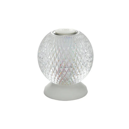 Moderne kabellose Kristall-Tischlampe – Dimmbares LED Licht für stilvolle Raumbeleuchtung