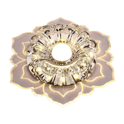 Elegante Kristall-Deckenleuchte mit LED – Moderne Beleuchtung für Wohnräume