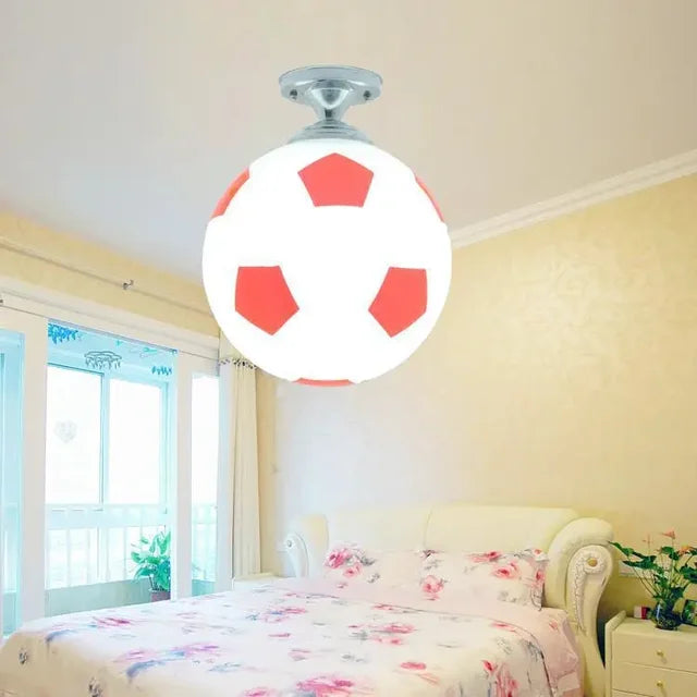 LED Deckenleuchte im ball-Design - Kinderzimmer Lampe mit Glaskugel