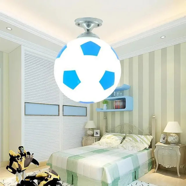 LED Deckenleuchte im ball-Design - Kinderzimmer Lampe mit Glaskugel