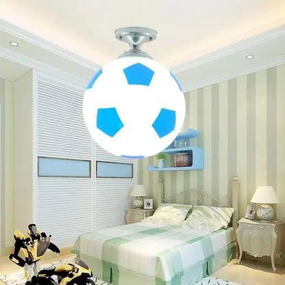LED Deckenleuchte im ball-Design - Kinderzimmer Lampe mit Glaskugel