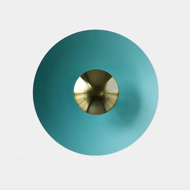 ColorWave | Moderne Runde LED-Wandlampe