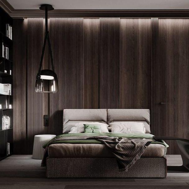 Design-Pendelleuchte mit Lederband & Rauchglas – Skandinavischer Stil für Esszimmer, Küche & Wohnzimmer