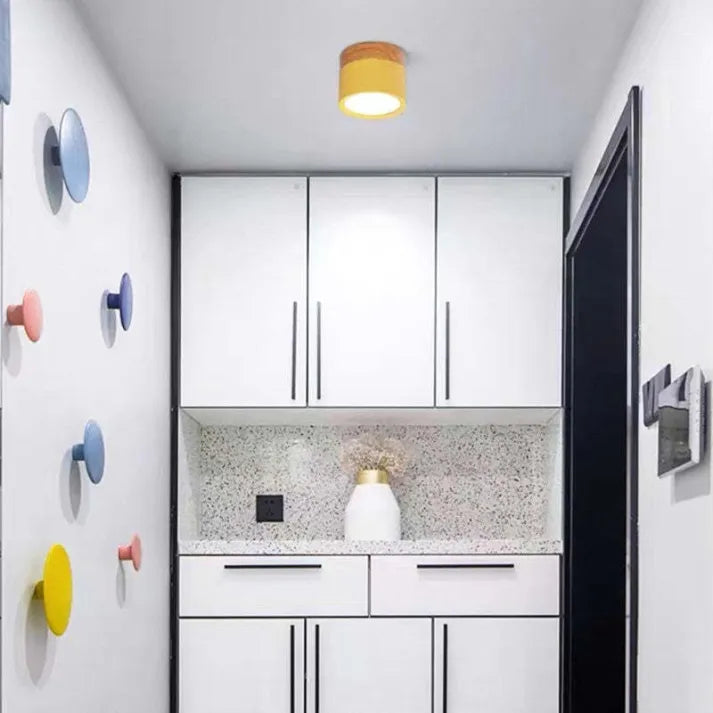 Moderne LED Deckenstrahler Rund – Aufbauleuchten für Wohnräume, Flur & Küche – Deckenleuchte im minimalistischen Stil