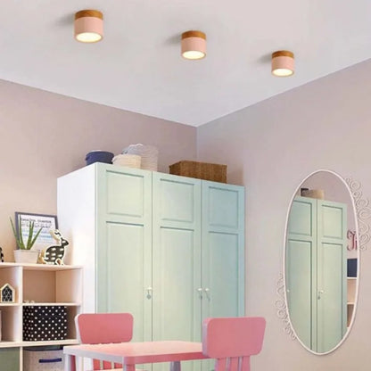 Moderne LED Deckenstrahler Rund – Aufbauleuchten für Wohnräume, Flur & Küche – Deckenleuchte im minimalistischen Stil