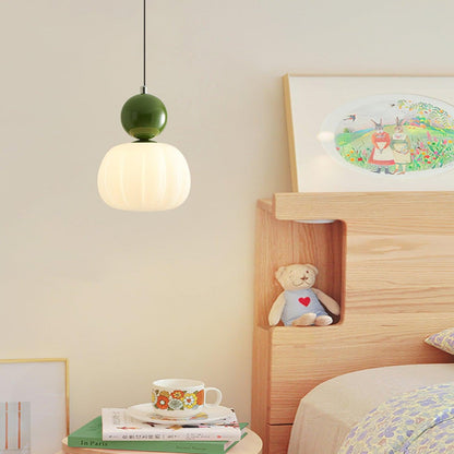 Retro Hängelampe mit Kugeldetail – Pendelleuchte im Vintage-Stil für Wohnzimmer, Schlafzimmer & Café