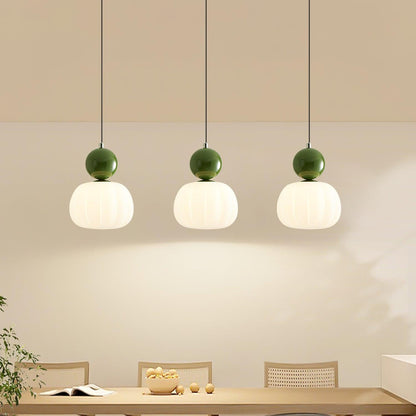 Retro Hängelampe mit Kugeldetail – Pendelleuchte im Vintage-Stil für Wohnzimmer, Schlafzimmer & Café